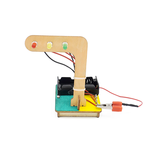 Traffic Light 2 DIY Puzzle Pack STEM Toy | Science Education Set with Robotic Project | Perfect for Rbt School Project