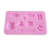 Fish and Fishing Theme Silicone Mold