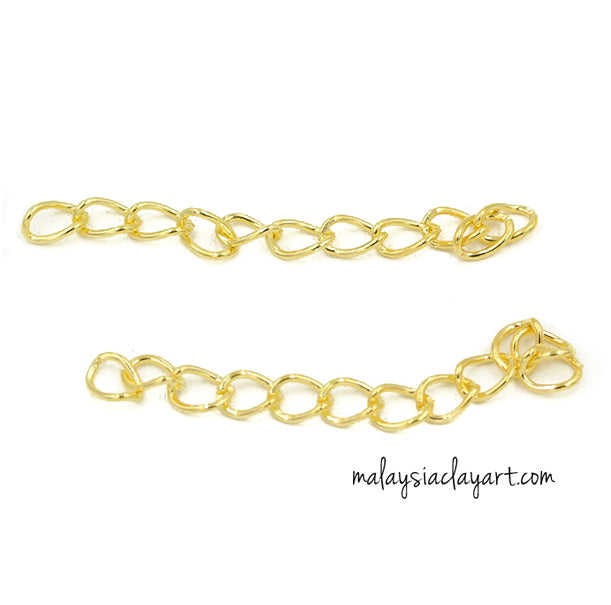 10 x Chain Extension 6cm - 7cm