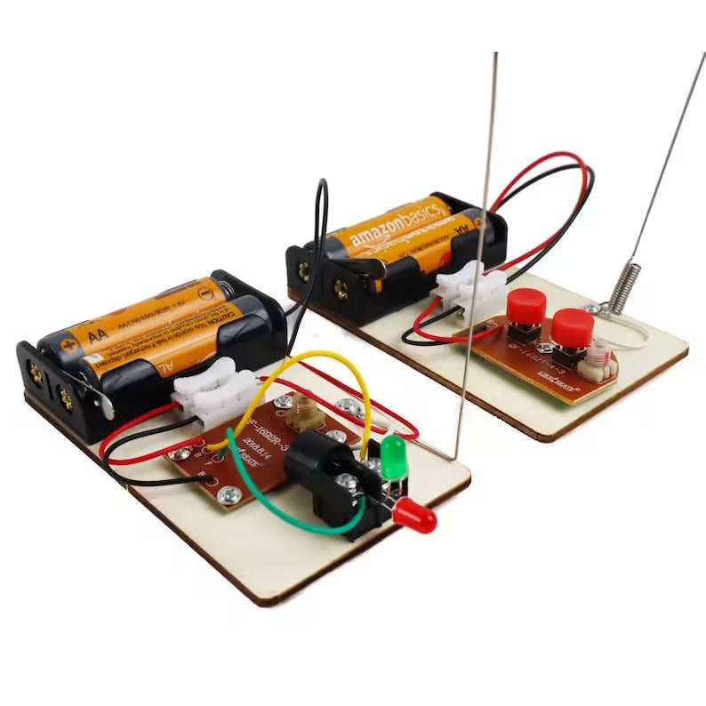 Radio Transmitter DIY Pack STEM Toy Kids Science Education Set Rbt Projek Sekolah