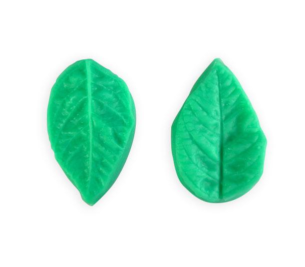 Small Leaf Viener Silicone mold - 2 pcs