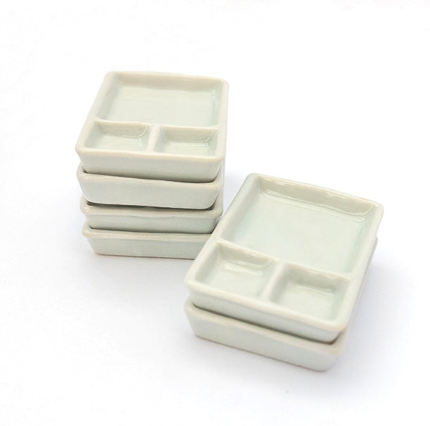 Ceramic Divided plates Miniature