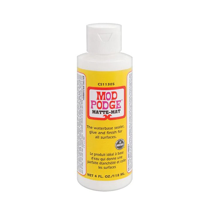 Glue Varnish/Mod Podge Gloss And Matte Waterbase Sealer, Glue and Finish