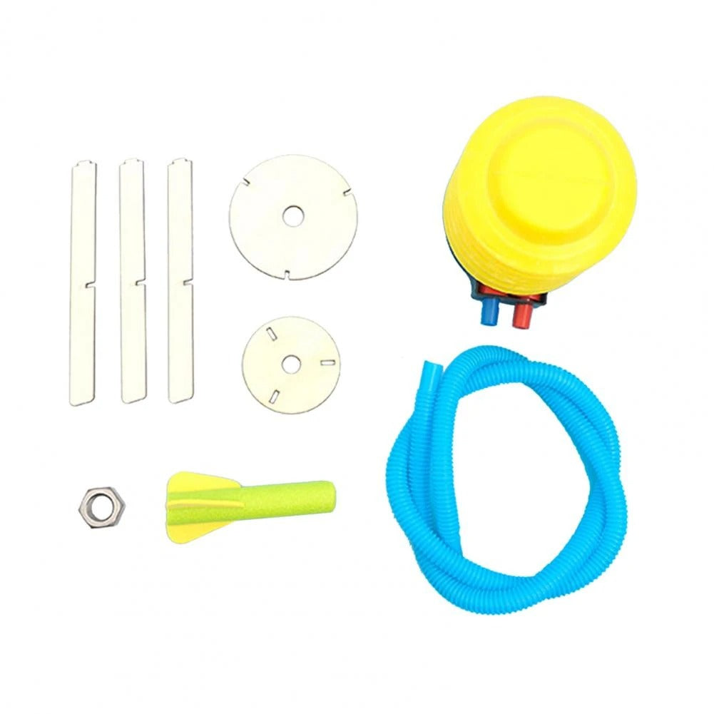 Rocket Launching DIY Puzzle Pack STEM Toy | Science Education Set with Robotic Project | Perfect for Rbt School Project