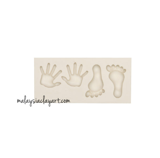 Tiny hand and foot Silicone Mold