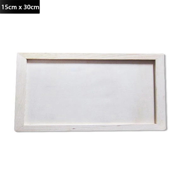 Wooden Clay Craft Frame