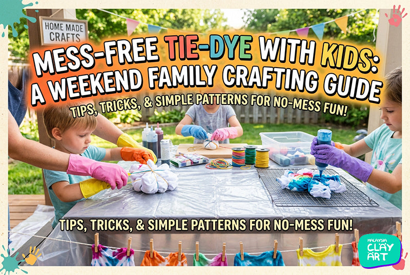 Mess-Free Tie-Dye with Kids: A Weekend Family Crafting Guide