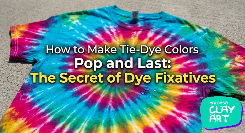 How to Make Tie-Dye Colors Pop and Last: The Secret of Dye Fixatives
