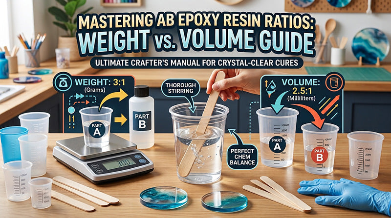 Mastering AB Epoxy Resin Ratios: Weight vs. Volume Guide