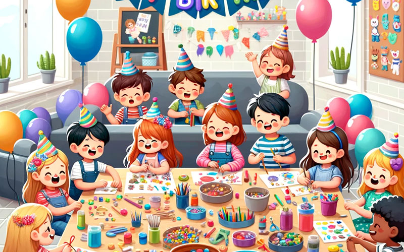 Craft the Perfect Birthday - Discover Malaysia Clay Art's Crafty Party Extravaganza!