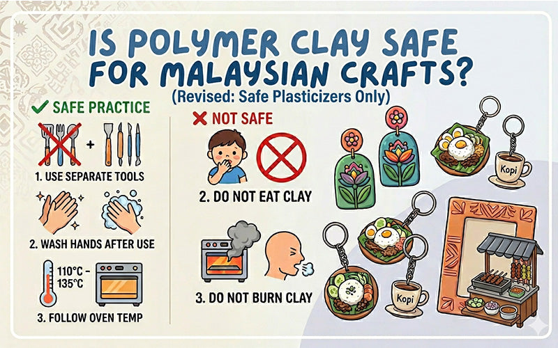 Is Polymer Clay Safe? Easy Guide for Crafters in Malaysia