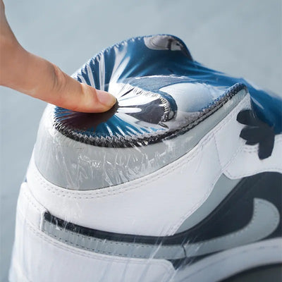 Shoe Heat Shrink Wrap Pembalut Plastic Wrap Untuk kasut 25cm 35cm 30cm wrap roll and bag