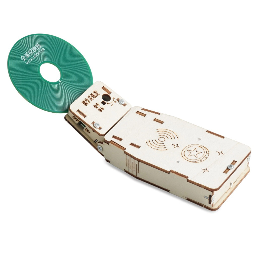 Metal Detector DIY Puzzle Pack STEM Toy | Science Education Set with Robotic Project | Perfect for Rbt School