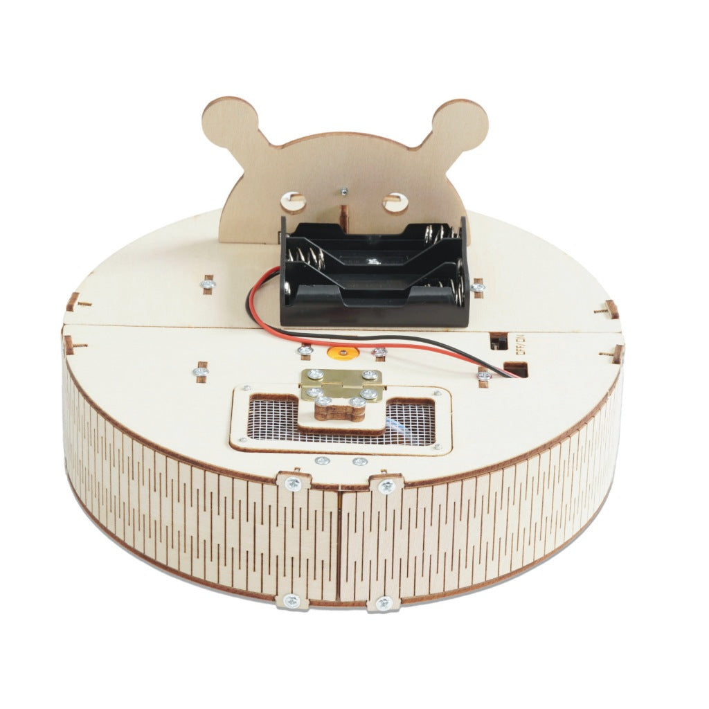 Sweeping Robot DIY Puzzle Pack STEM Toy | Science Education Set with Robotic Project | Perfect for Rbt School