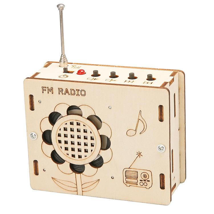 DIY Radio DIY Puzzle Pack STEM Toy | Science Education Set with Robotic Project | Perfect for Rbt School