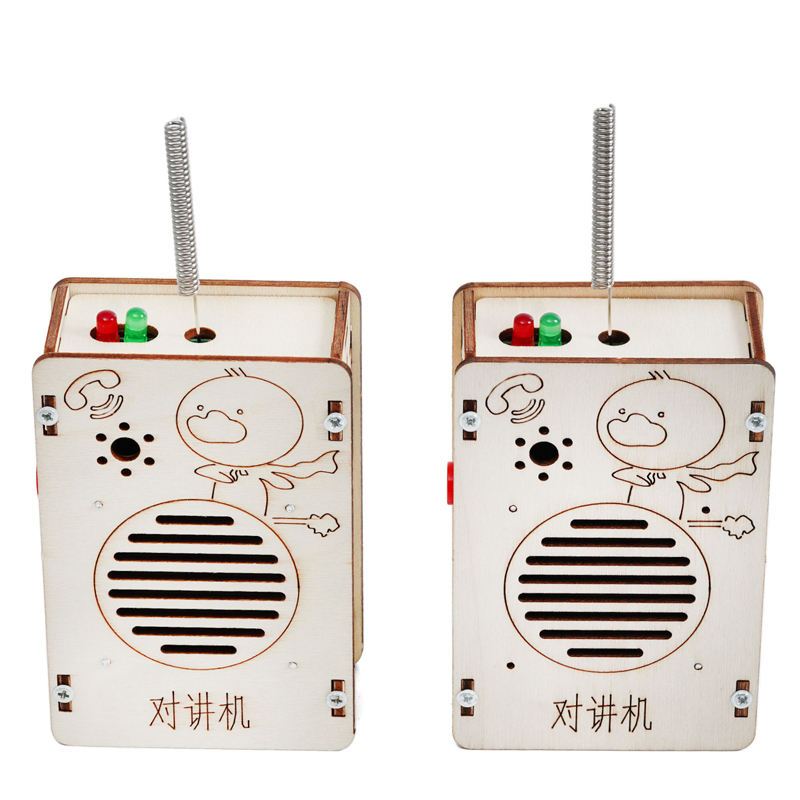 Walkie Talkie DIY Puzzle Pack STEM Toy | Science Education Set with Robotic Project | Perfect for Rbt School