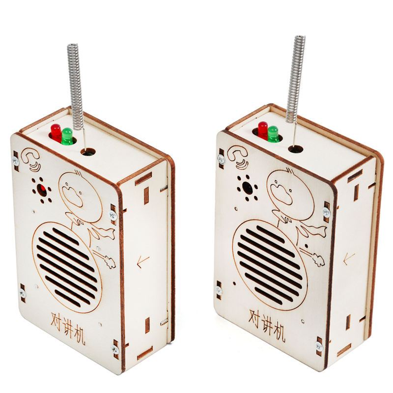 Walkie Talkie DIY Puzzle Pack STEM Toy | Science Education Set with Robotic Project | Perfect for Rbt School