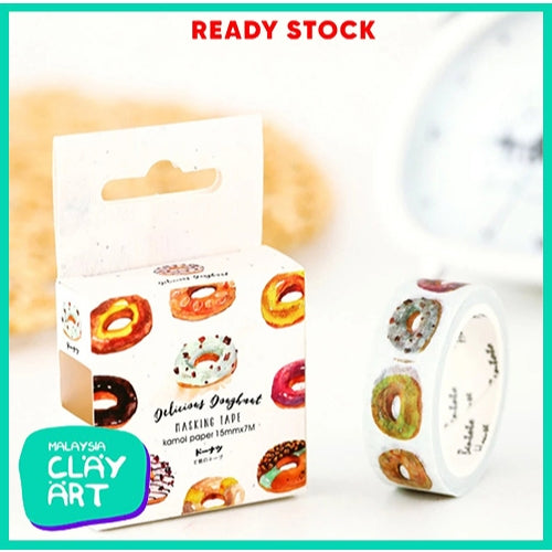 Japanese Washi Paper Masking Tape Kamoi Paper Masking Tape for Journal, Scrapbook and Decoration.