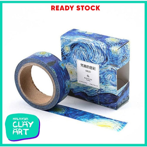 Japanese Washi Paper Masking Tape Kamoi Paper Masking Tape for Journal, Scrapbook and Decoration.