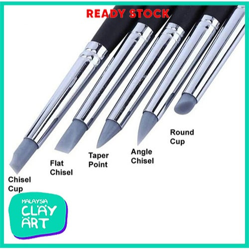 Tools Set for Polymer Clay & Pottery Professional Sculpting, Carving, Modeling, Indentation & Shaping Kit All in one