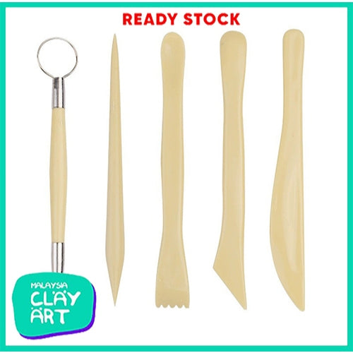 Tools Set for Polymer Clay & Pottery Professional Sculpting, Carving, Modeling, Indentation & Shaping Kit All in one