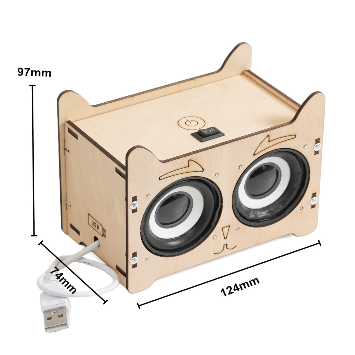 Bluetooth Speaker 2 DIY Puzzle Pack STEM Toy | Science Education Set with Robotic Project | Perfect for Rbt School