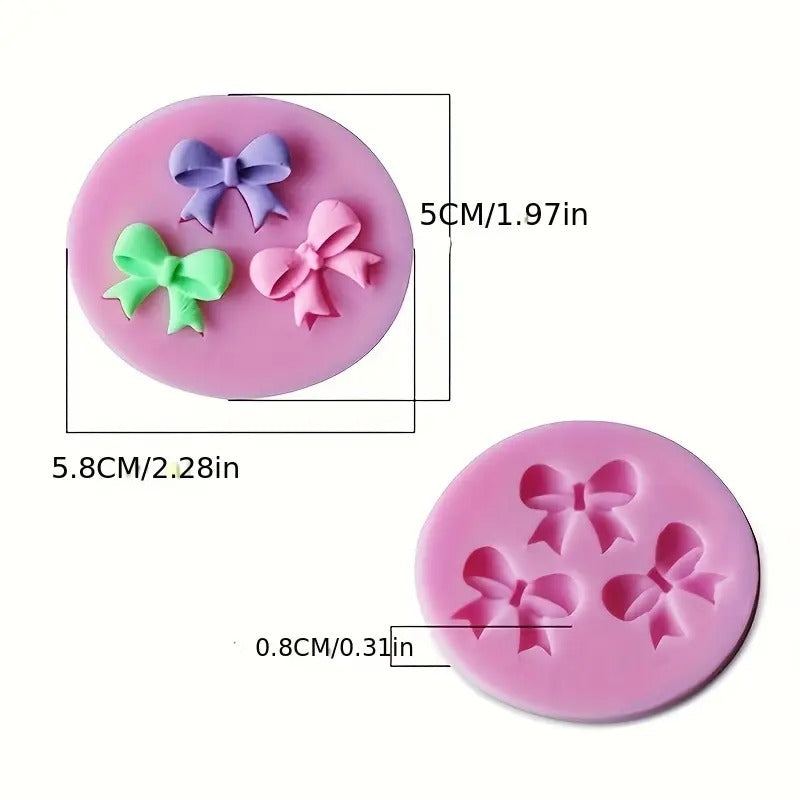 Bow Ribbon Silicone Mold