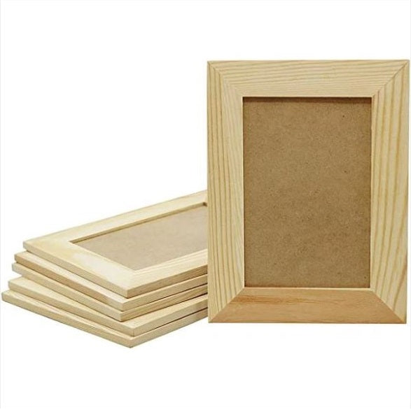 Wooden Theme Photo Frame