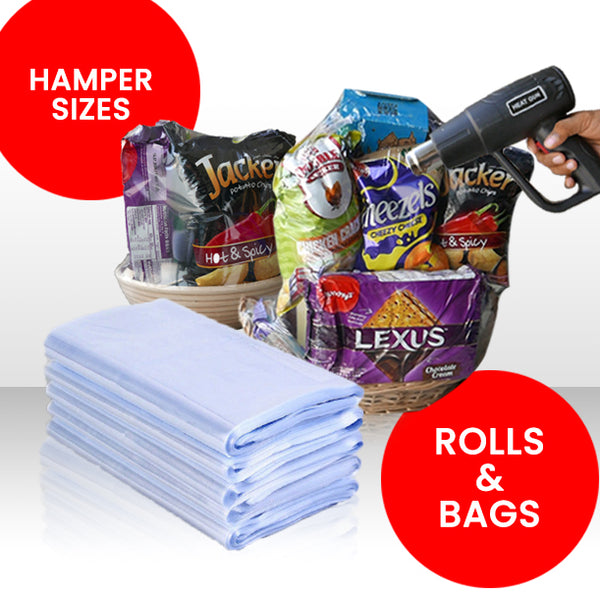 Hamper Heat Shrink Wrap Pembalut Plastic Wrap Untuk Hamper 40cm 50cm 6 Malaysia Clay Art