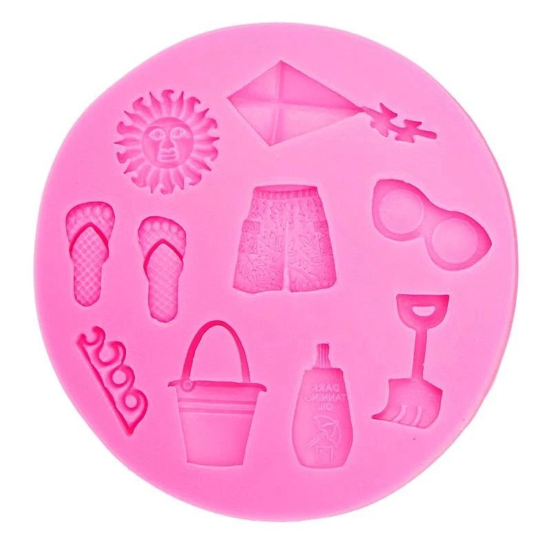 Beach Themed Silicone Mold