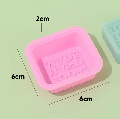 100% Handmade Soap Silicone Mold 50g