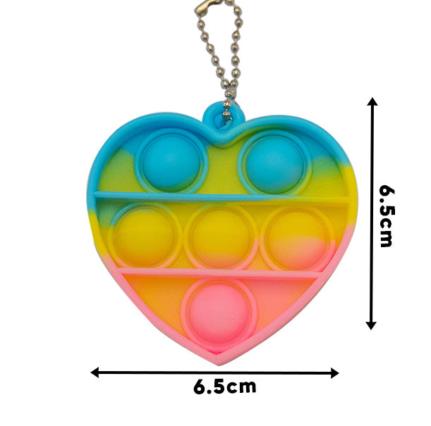 Rainbow Pop it Bubble fidget toys Among Us Unicorn Love