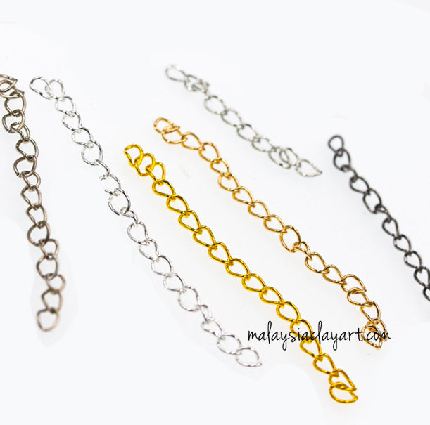 10 x Chain Extension 6cm - 7cm