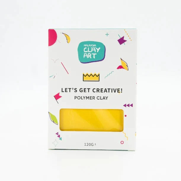 Polymer Clay 120g Malaysia Clay Art Oven Baking Clay For Earring Jewelry Miniature Keychain Tanah Liat 烘烤陶泥