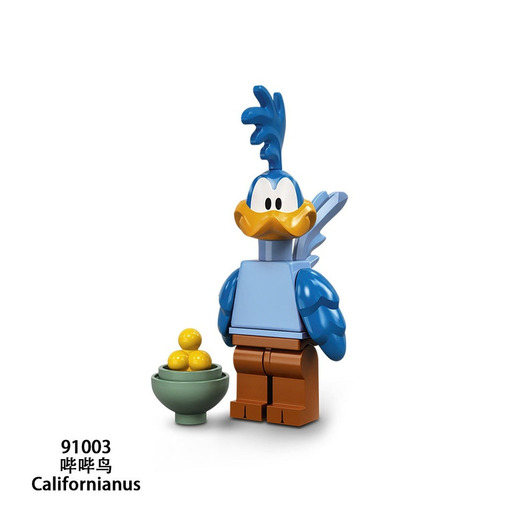 Disney Anime Bricks Mini Figures Building Blocks Cartoon Petunia Porky Pig Tasmanian Devil Mini Looney Tunes