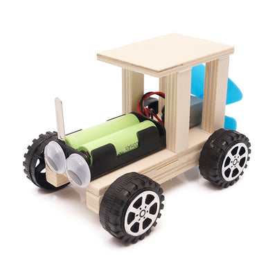 Off-Road Wind Car Toy DIY Puzzle Pack STEM Toy | Science Education Set with Robotic Project | Perfect for Rbt School Project