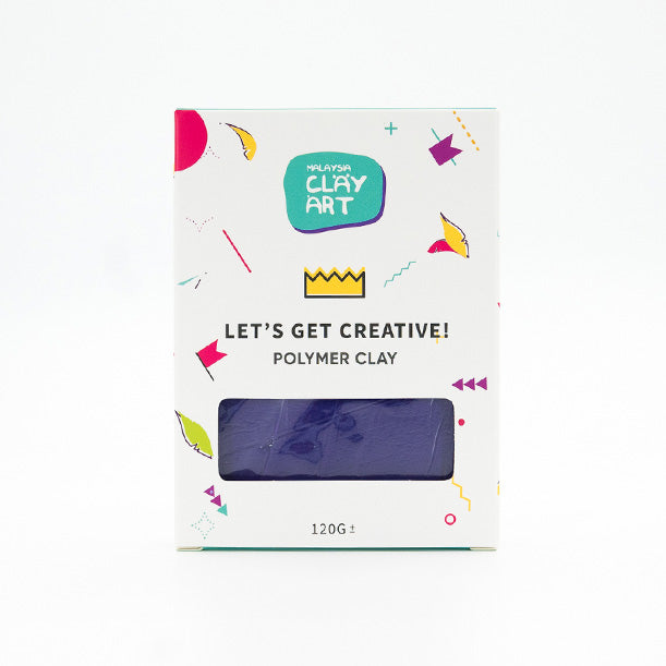 Polymer Clay 120g Malaysia Clay Art Oven Baking Clay For Earring Jewelry Miniature Keychain Tanah Liat 烘烤陶泥