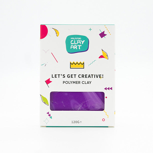 Polymer Clay 120g Malaysia Clay Art Oven Baking Clay For Earring Jewelry Miniature Keychain Tanah Liat 烘烤陶泥