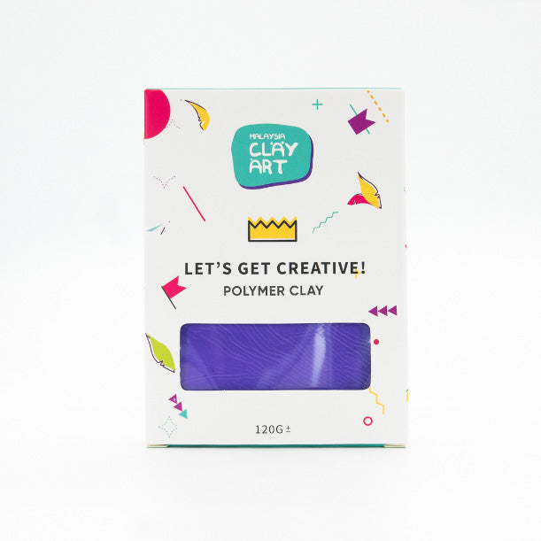 Polymer Clay 120g Malaysia Clay Art Oven Baking Clay For Earring Jewelry Miniature Keychain Tanah Liat 烘烤陶泥