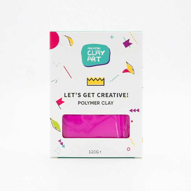 Polymer Clay 120g Malaysia Clay Art Oven Baking Clay For Earring Jewelry Miniature Keychain Tanah Liat 烘烤陶泥