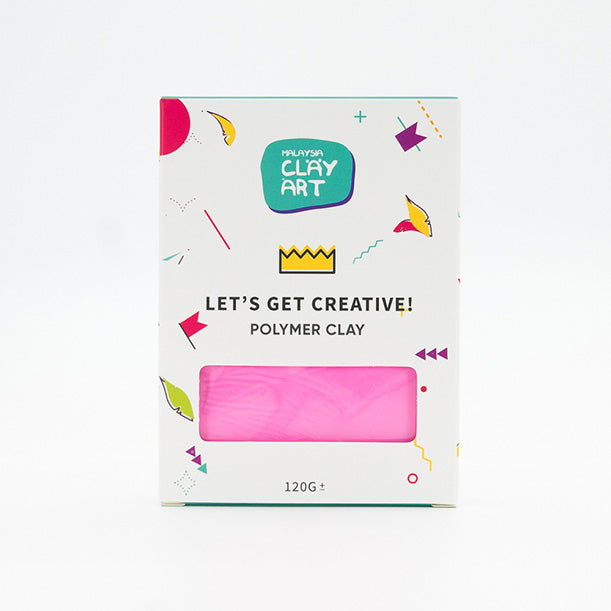 Polymer Clay 120g Malaysia Clay Art Oven Baking Clay For Earring Jewelry Miniature Keychain Tanah Liat 烘烤陶泥