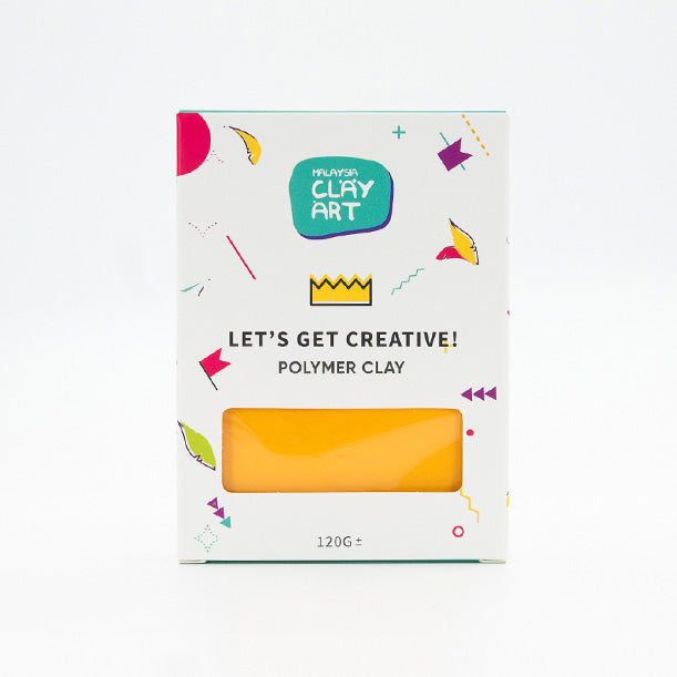 Polymer Clay 120g Malaysia Clay Art Oven Baking Clay For Earring Jewelry Miniature Keychain Tanah Liat 烘烤陶泥