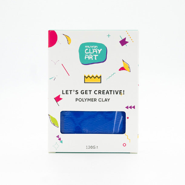 Polymer Clay 120g Malaysia Clay Art Oven Baking Clay For Earring Jewelry Miniature Keychain Tanah Liat 烘烤陶泥