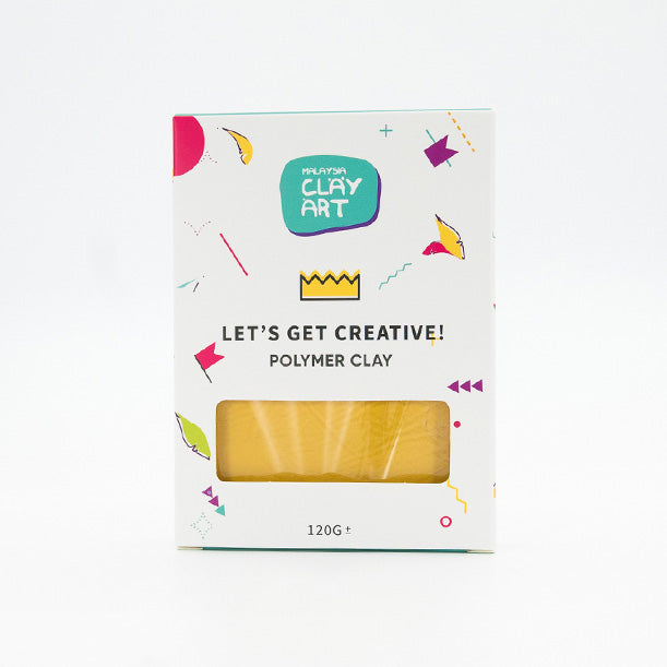 Polymer Clay 120g Malaysia Clay Art Oven Baking Clay For Earring Jewelry Miniature Keychain Tanah Liat 烘烤陶泥