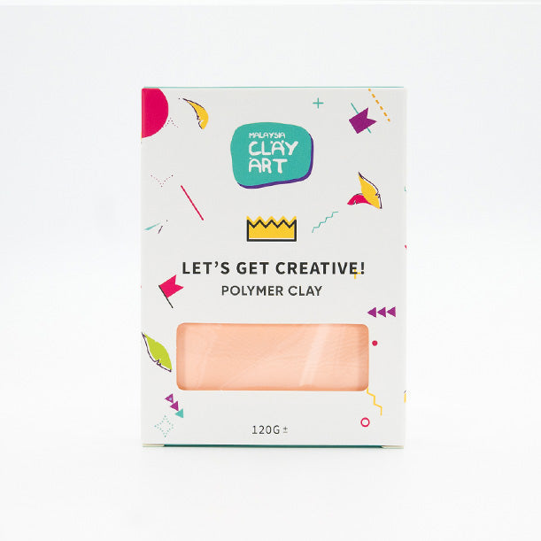 Polymer Clay 120g Malaysia Clay Art Oven Baking Clay For Earring Jewelry Miniature Keychain Tanah Liat 烘烤陶泥