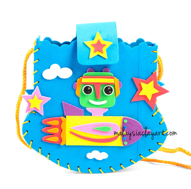 DIY Eva Foam Carry Bag Kids Craft Kit Project Pack
