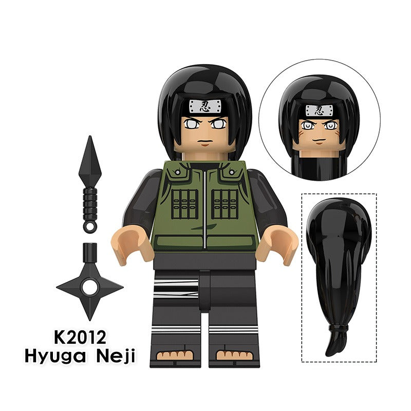 Naruto Series Lego Minifigures Uchiha Sasuke Hyuga Hinata Building Blocks Toys KDL802