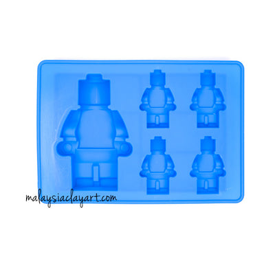 Lego Man Brick Silicone Mold