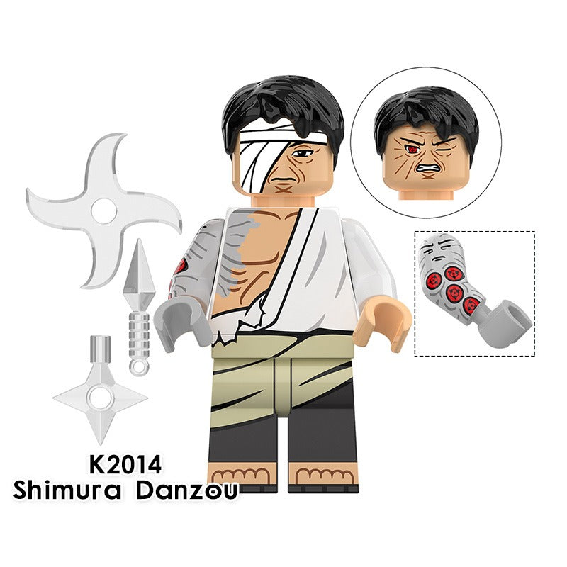 Naruto Series Lego Minifigures Uchiha Sasuke Hyuga Hinata Building Blocks Toys KDL802