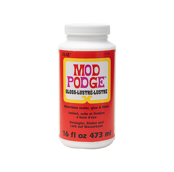 Glue Varnish/Mod Podge Gloss And Matte Waterbase Sealer, Glue and Finish